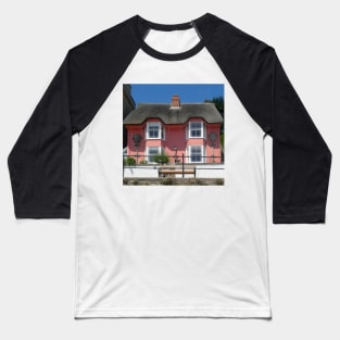 Lyme Regis, Library Cottage. Baseball T-Shirt